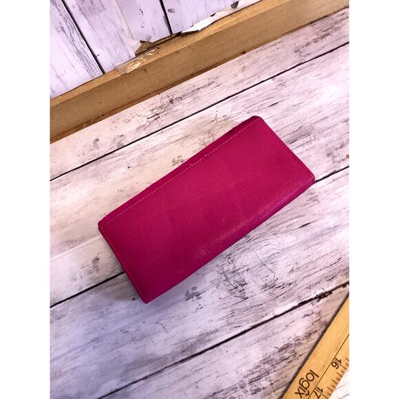 Gaofan Women's Pink Leather Satchel Bag - Picture 4 of 5